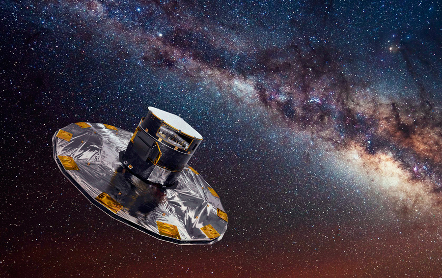 Странники в пустоте: телескоп Gaia обнаружил межгалактические перемещения