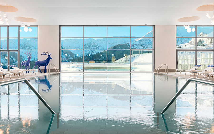 Просторный SPA-комплекс от французского бренда Carita занимает 600 кв.м. 