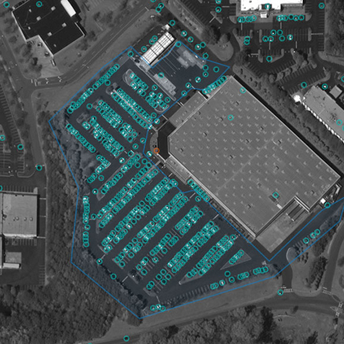 Фото Orbital Insight Алгоритм распознавания автомобилей на спутниковых снимках