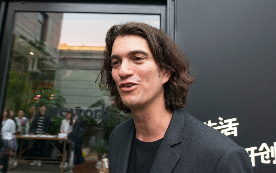 Основатель WeWork Адам Нойманн перестал быть миллиардером. С начала года компания подешевела почти в 20 раз