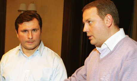Совладельцы компании «Всё Своё» Валентин Болотенко (слева) и Владимир Топорков (справа)