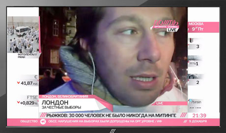 кадр из программы телеканала "Дожждь" / www.tvrain.ru