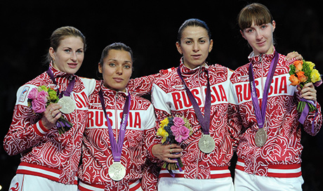 Олимпийская сборная России в портретах медалистов