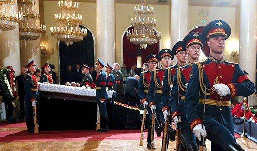 Дань памяти: в Москве простились с Евгением Примаковым