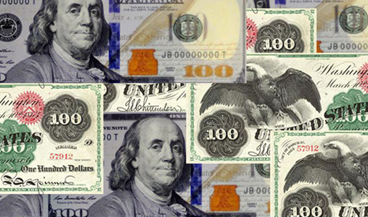 Эволюция «франклина»: как менялся дизайн $100 за историю США 
