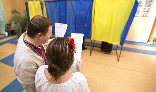 Как Украина выбирала президента: фоторепортаж