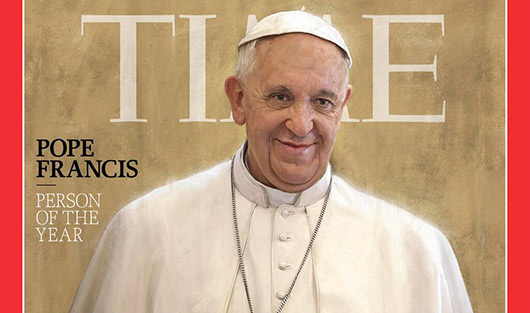Папа Римский Франциск стал «человеком года» по версии Time
