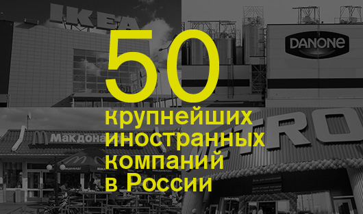 50 крупнейших иностранных компаний в России: рейтинг Forbes