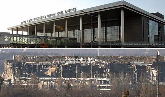 242 дня осады аэропорта Донецка: фоторепортаж