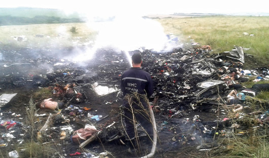 Крушение Boeing-777 под Донецком: фоторепортаж