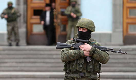 Военные в Крыму: фоторепортаж