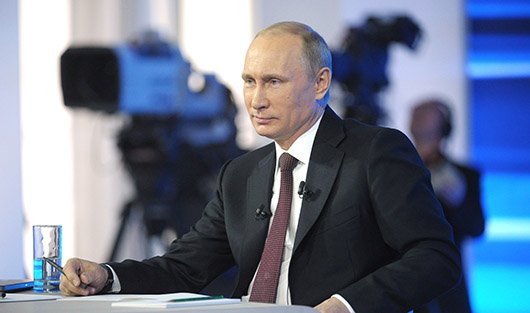 Прямая линия Владимира Путина: онлайн-трансляция Forbes