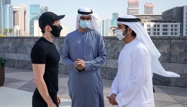 Дуров встретился с наследным принцем Дубая