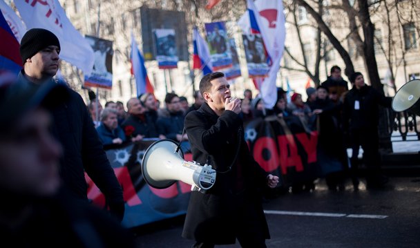 Марш памяти Бориса Немцова: фотогалерея Forbes