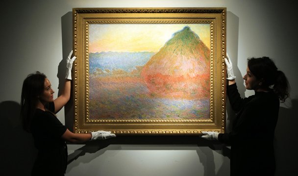 Картину «Стог сена» Клода Моне продали на аукционе Christie's за $81,4 млн
