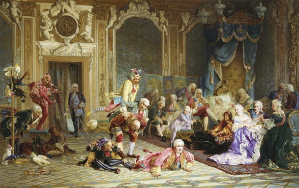 В. И. Якоби. Шуты при дворе императрицы Анны Иоанновны. 1872.