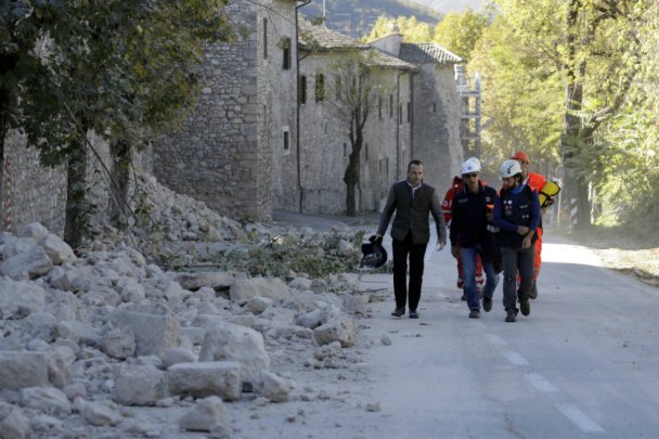 В Италии произошло третье за неделю крупное землетрясение