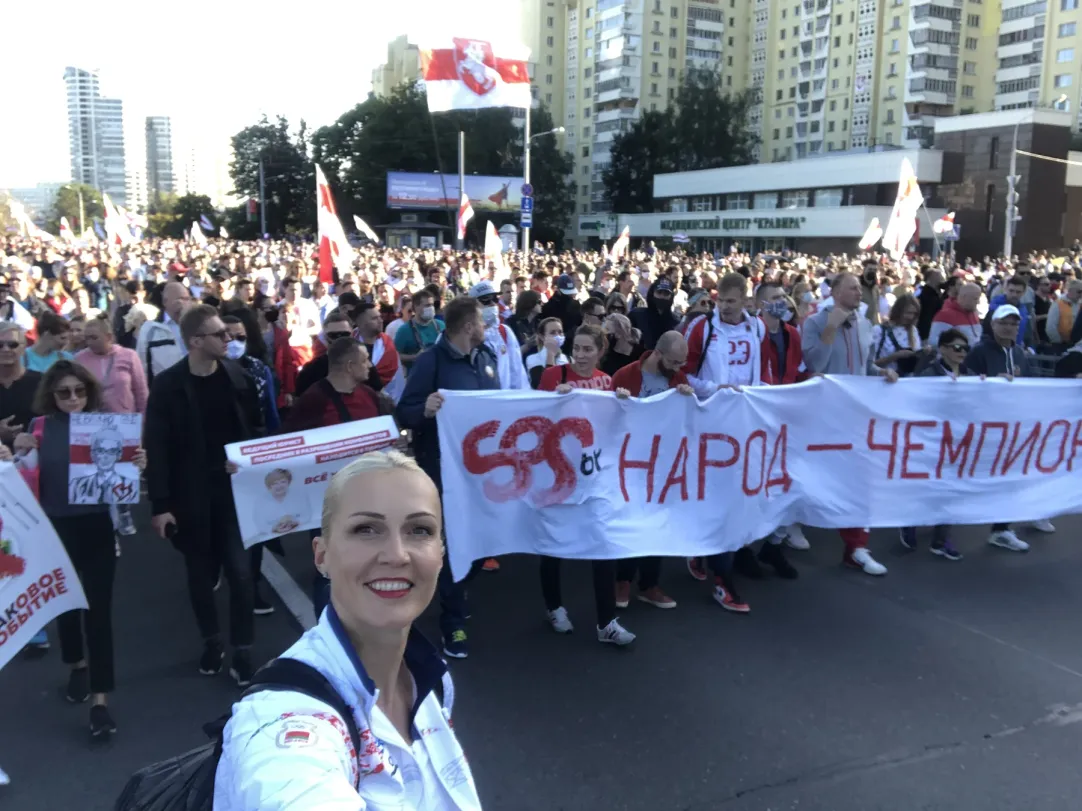 «Со спортом как-нибудь разберусь, а молчать не могу»: белорусские  спортсменки об участии в протестах и Олимпиаде в Токио | Forbes Woman