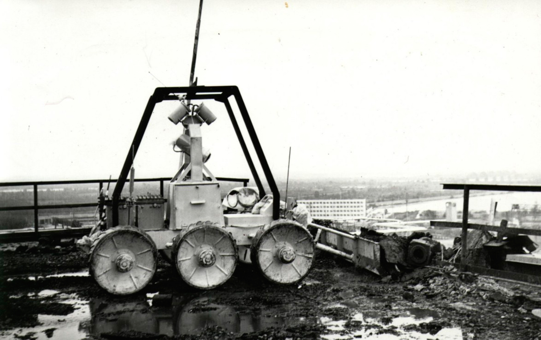 Луноход на Чернобыльской АЭС