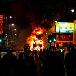 Хаос в Лондоне глазами очевидца
