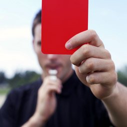 Красная карточка для стартапа