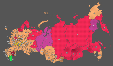 Долговая карта России: где живут самые закредитованные россияне
