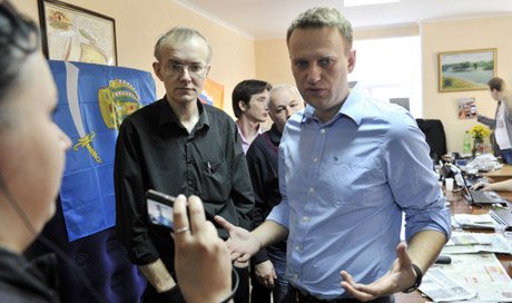 Олег Шеин и Алексей Навальный