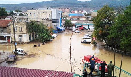 Наводнение в Дербенте унесло жизни шести человек