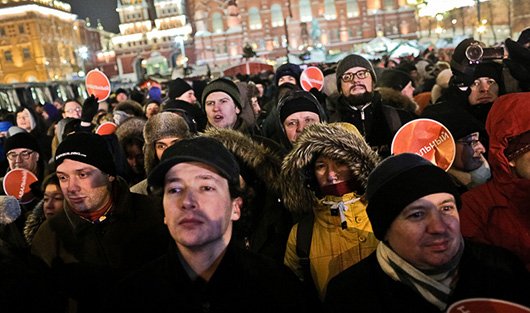 «Другой страны у нас нет»: как прошла акция в поддержку Навальных