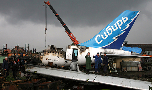 Крупнейшие авиакатастрофы с участием самолетов российских компаний