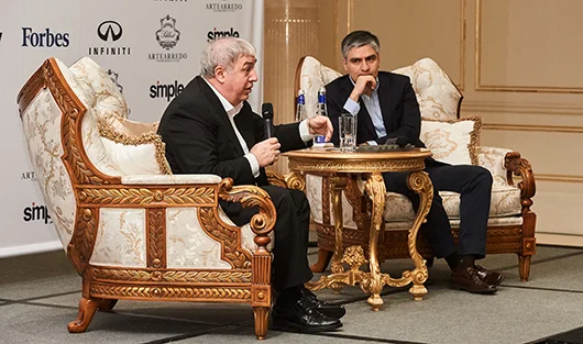 Forbes Club провел встречу с Михаилом Гуцериевым
