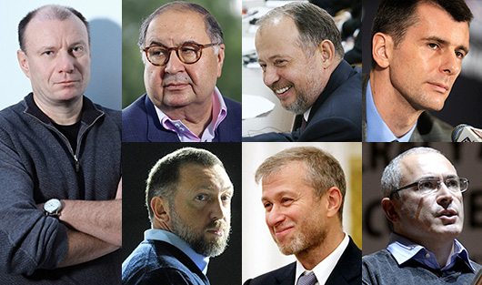 От Ходорковского до Потанина: 7 миллиардеров на вершине российского списка Forbes
