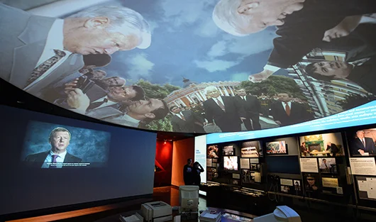 Равнение на Центр: как выглядит первый в России музей президента