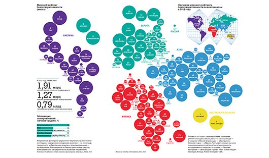 Карта мецената: сколько страны жертвуют на благотворительность