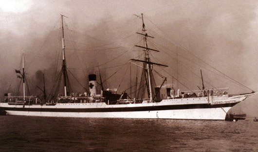Госпитальное судно «Кострома», 1905 г.