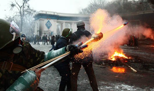 Городская герилья: чем воюют на Майдане