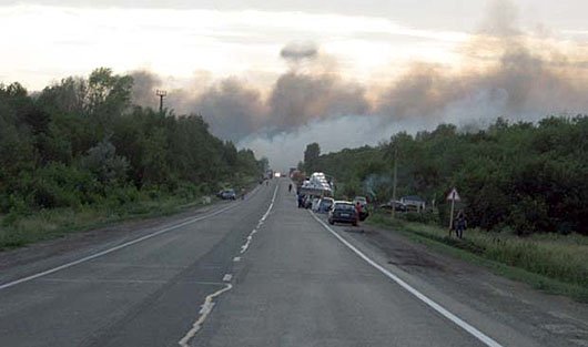 Взрывная ночь: на полигоне в Самарской области сгорели склады с боеприпасами