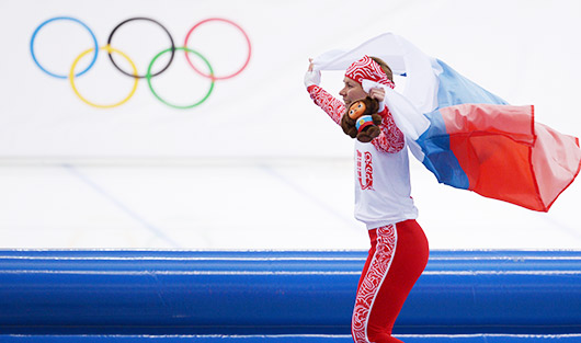 Российские медалисты на Олимпиаде в Сочи