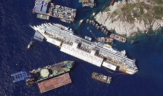 Задача на $1 млрд: как поднимали Costa Concordia