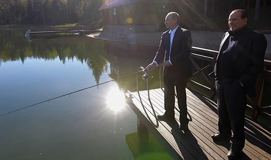 Служили два товарища: краткий путеводитель по дружбе Путина и Берлускони