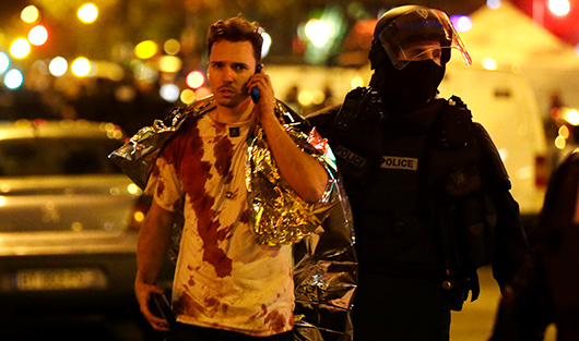 Террористическая атака в Париже – фоторепортаж
