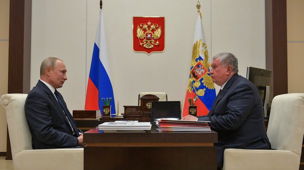 Путин лично встретился с Сечиным