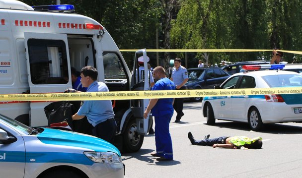 При перестрелке в Алма-Ате погибли полицейские