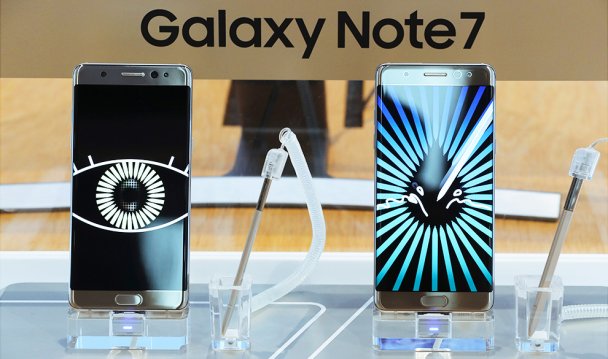 Samsung попросила владельцев Galaxy Note 7 выключить смартфоны
