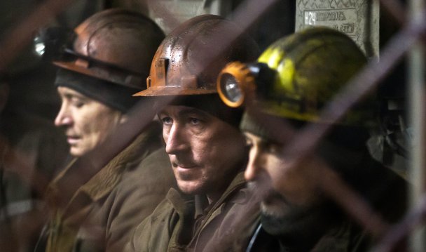 Путин пообещал шахтерам «перспективное будущее»