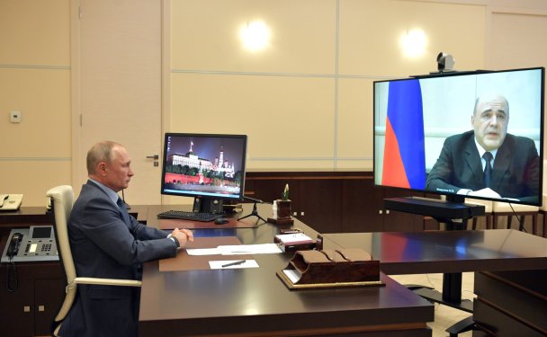«Когда в больницу приедете — позвоните мне обязательно»: Мишустин доложил Путину о заражении коронавирусом