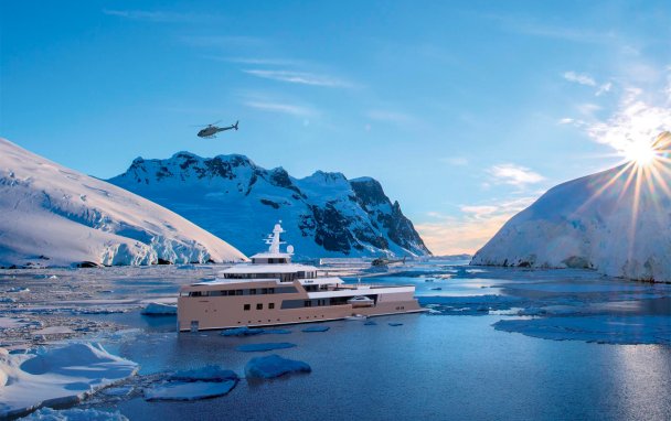 «Дача» для миллиардера: как выглядит изнутри яхта-ледокол Олега Тинькова