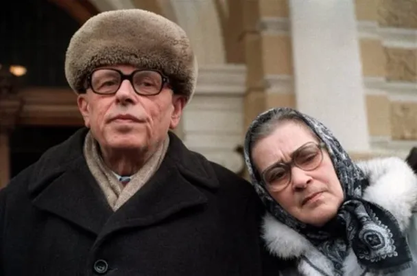 Елена Боннэр и Андрей Сахаров. Фото