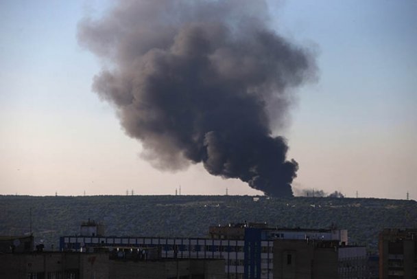 Украинская армия нанесла авиаудар по неработающей шахте в Донецке