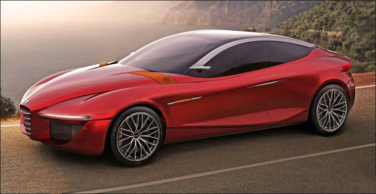 Alfa Romeo Gloria Concept - инновационный итальянский спорт-седан, объединяющий страсть к дизайну, передовые технологии и бескомпромиссную производительность Alfa Romeo Gloria Concept: новый итальянский спорт-седан